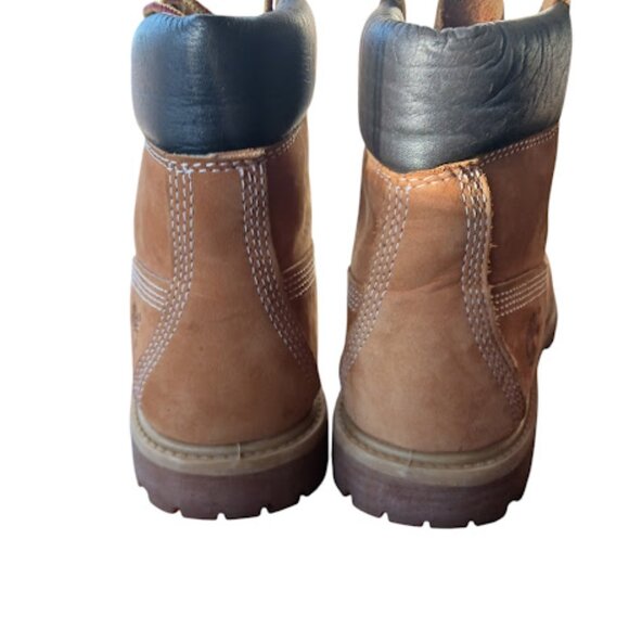 Women's Timberland  Premium 6" Waterproof Boots Wheat Brwn Size 8.5M Primaloft - Picture 5 of 10